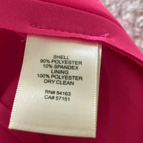 Eliza J One-Shoulder Fuchsia Sheath Dress with Statement Bow - Picture 9 of 12